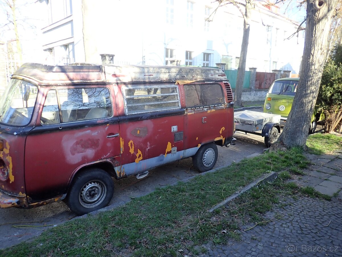 VW bus T2, kulaťák, Westfalia rok 1978