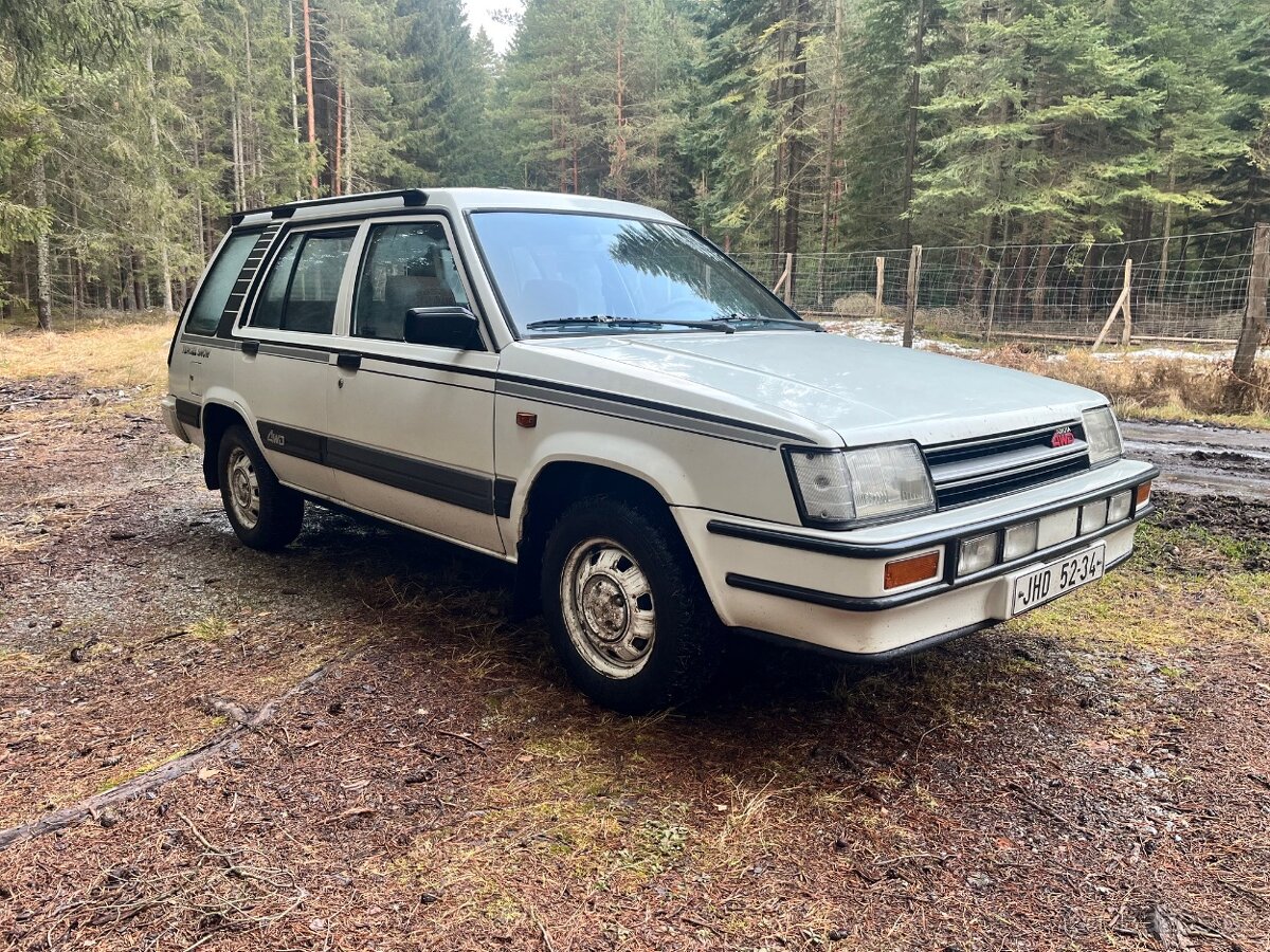 Toyota Tercel snow 1984 4WD   -  116 000 km