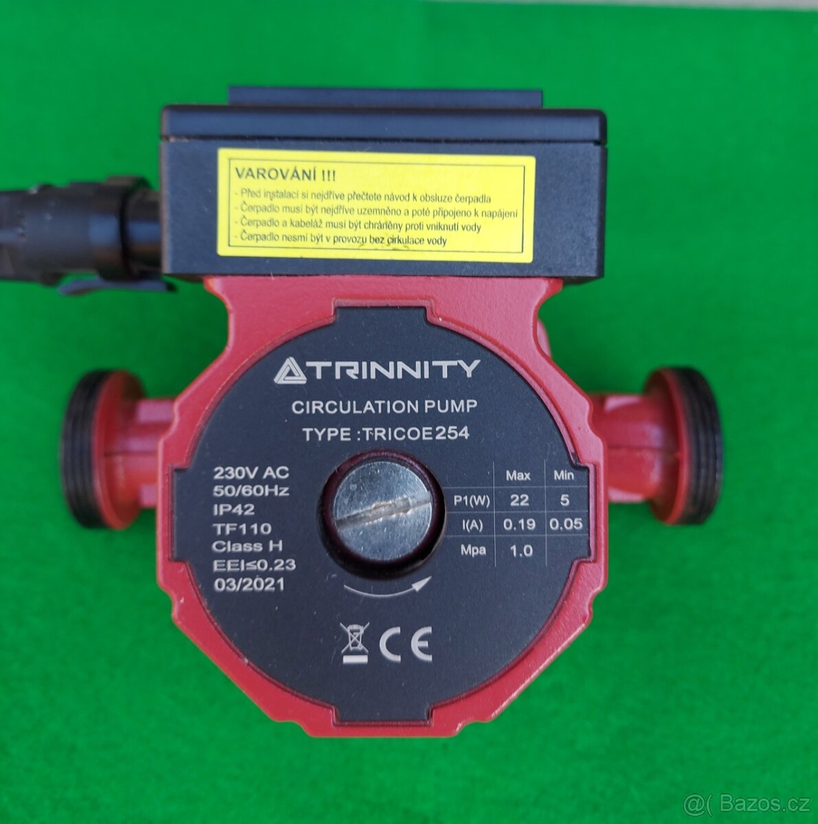 Oběhové čerpadlo TRINITY typ: TRICOE254