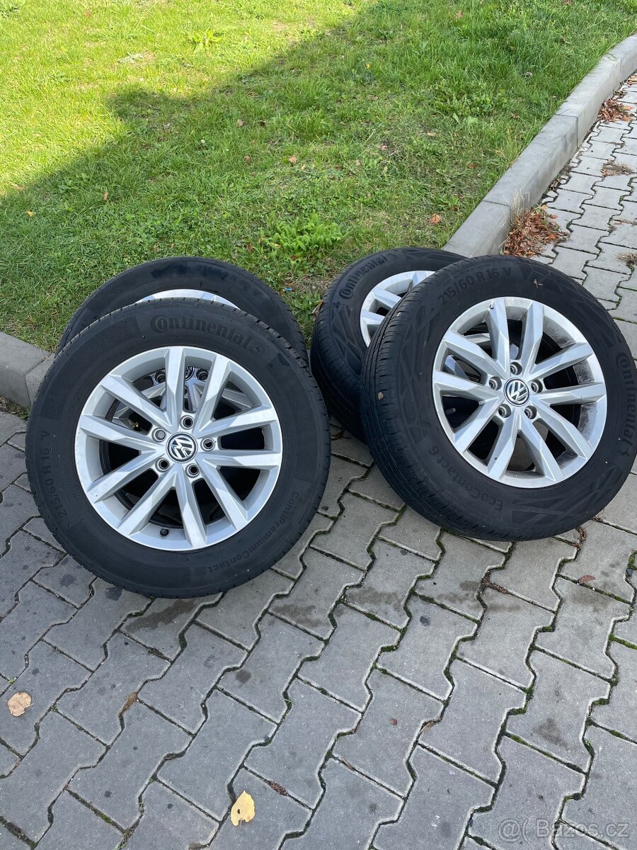 Alu kola 5x112 r16 + 215/60/16