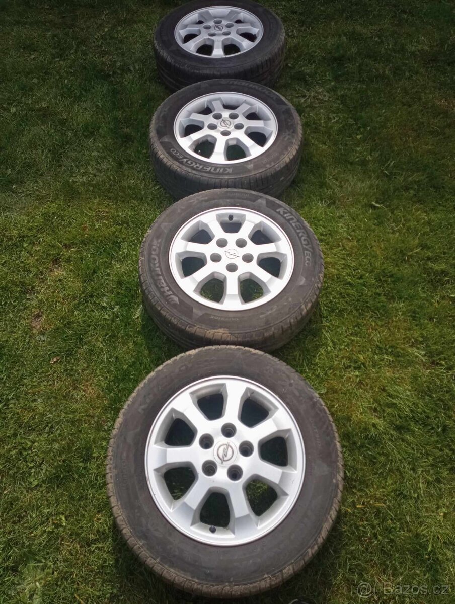 ALU KOLA 5x110 R15 ORIGINÁL OPEL