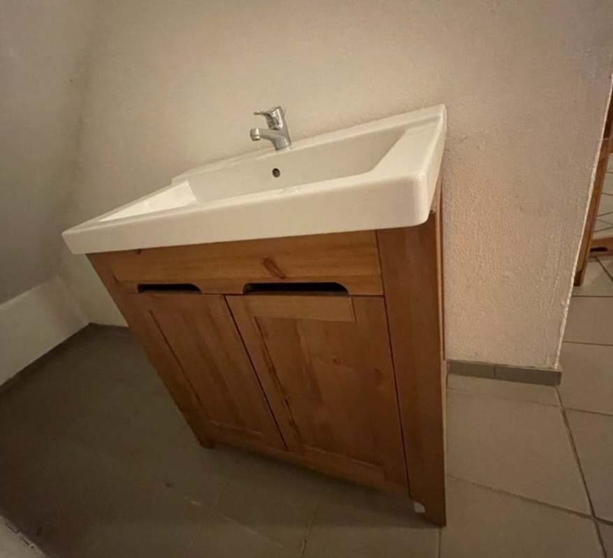 Ikea skříňka do koupelny + umyvadlo. Freden, hemnes leksvik