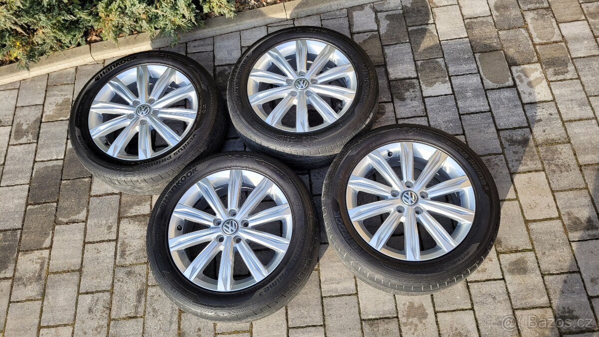 Prodám originál alu kola VW Stockholm 5x112 R17