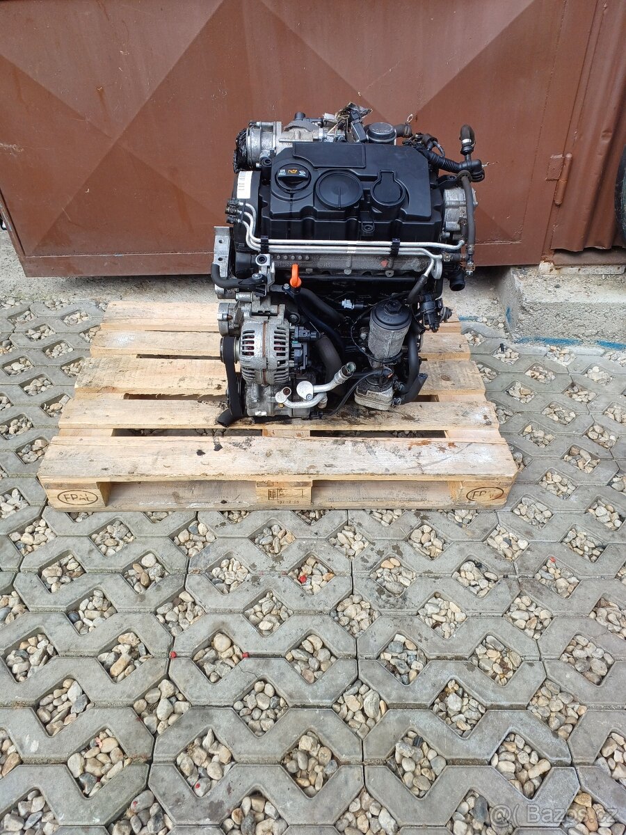 Motor 1,9 tdi 77kw typ BLS NAJETO 187.000km