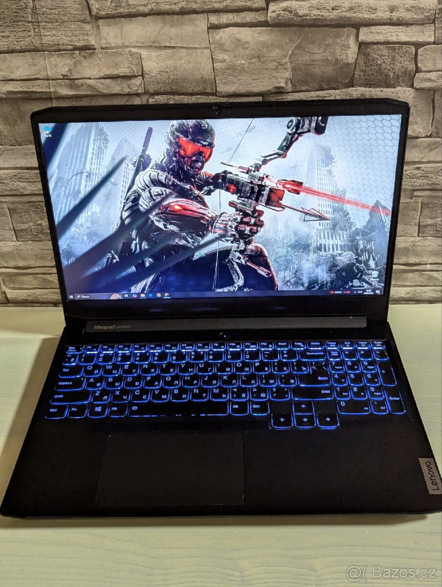 Herní notebook Lenovo IdeaPad gaming 3 RTX 3050