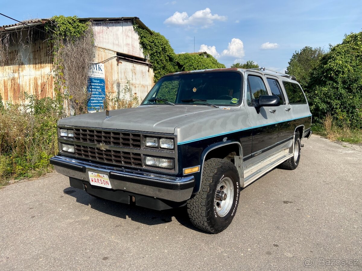 1990 Chevrolet Suburban V1500 | 4x4 | pouze 102.880 mil