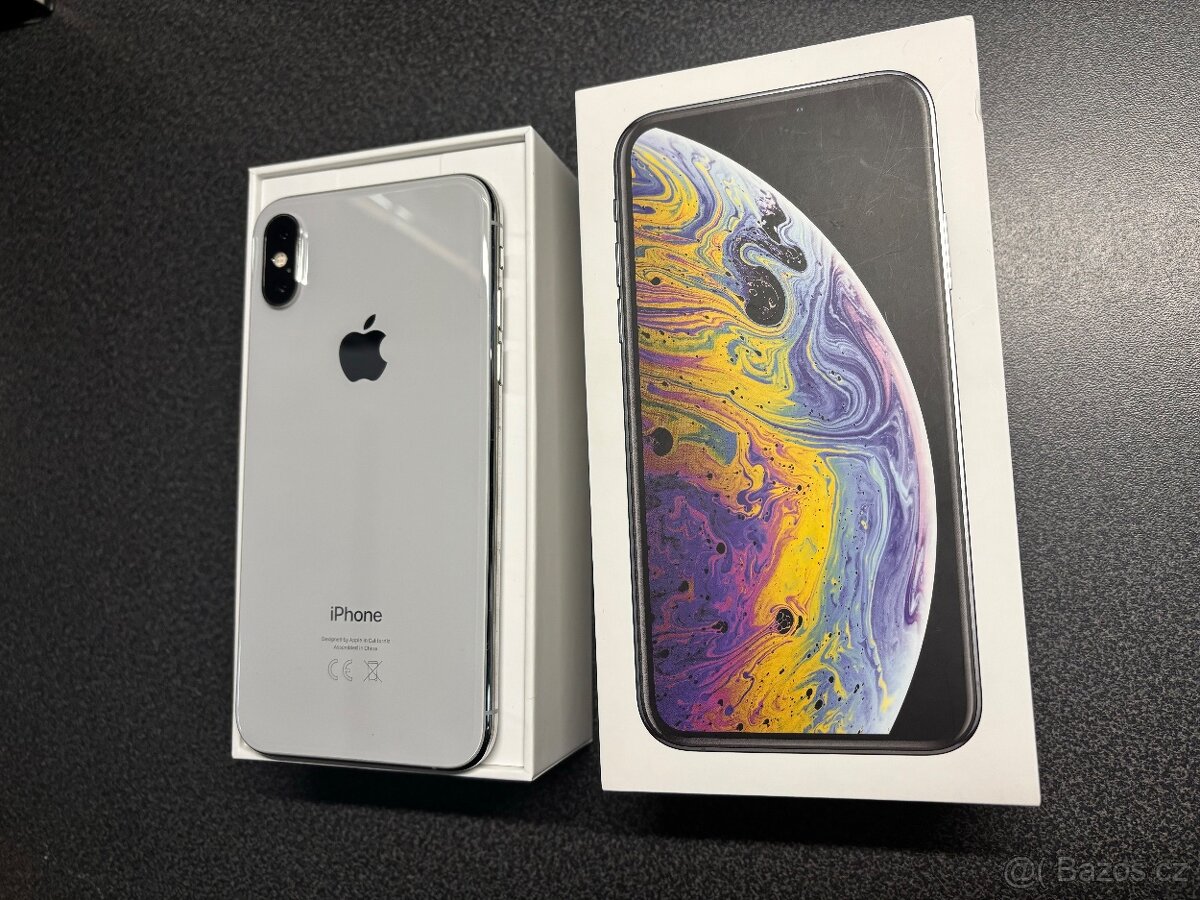 Iphone XS 64GB stříbrný