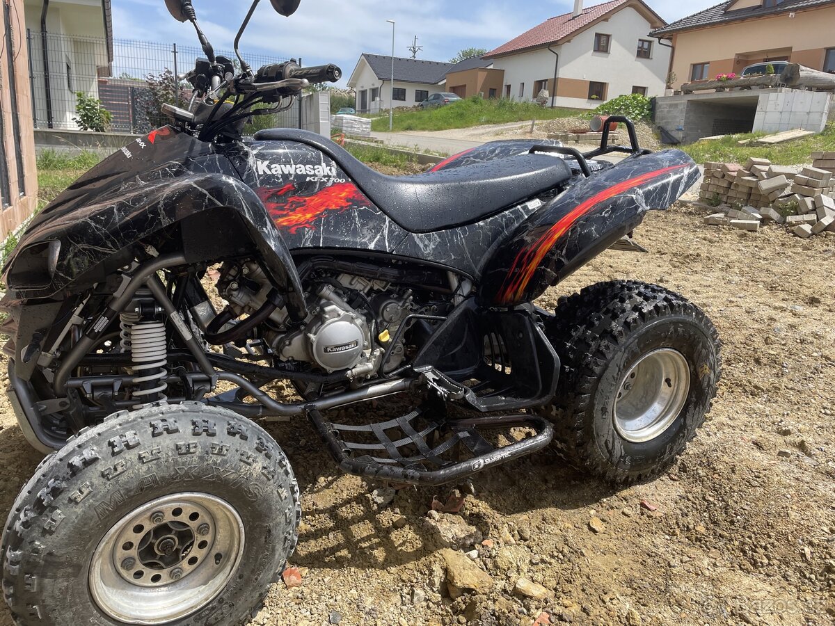 Kawasaki kfx 700 spz původ ČR servisni kniha