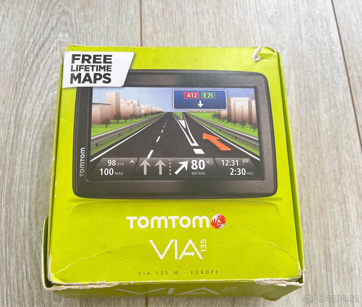 Navigace TomTom via 135