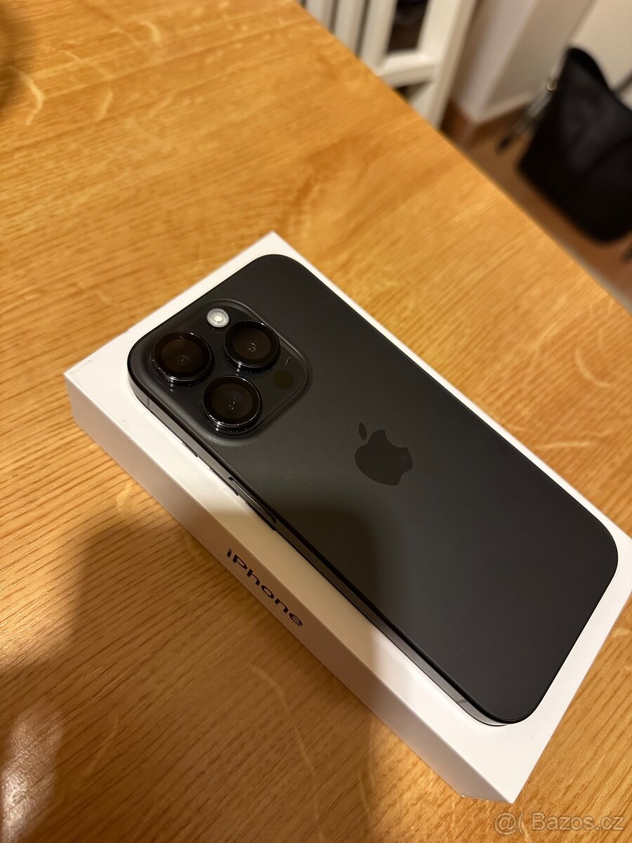 Iphone 15 Pro 128GB černý