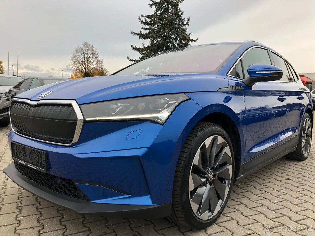 Škoda Enyaq 80 Suite 2021,kůže,matrix,kamera,dojezd 450km