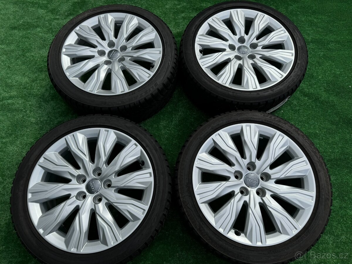 Originál alu kola Audi A4 B9 S4 5x112 R18 zimní