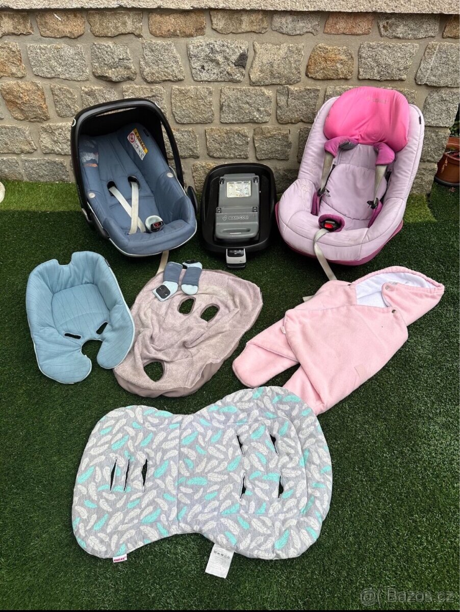 Maxi cosi isofix zakladna +vajicko+ pokracovaci autosedacka