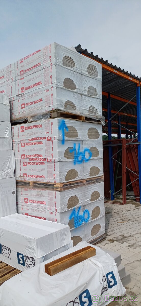 Rockwool Frontrock Plus 160 mm 60x100 cm (1,2/14,4) lambda=0