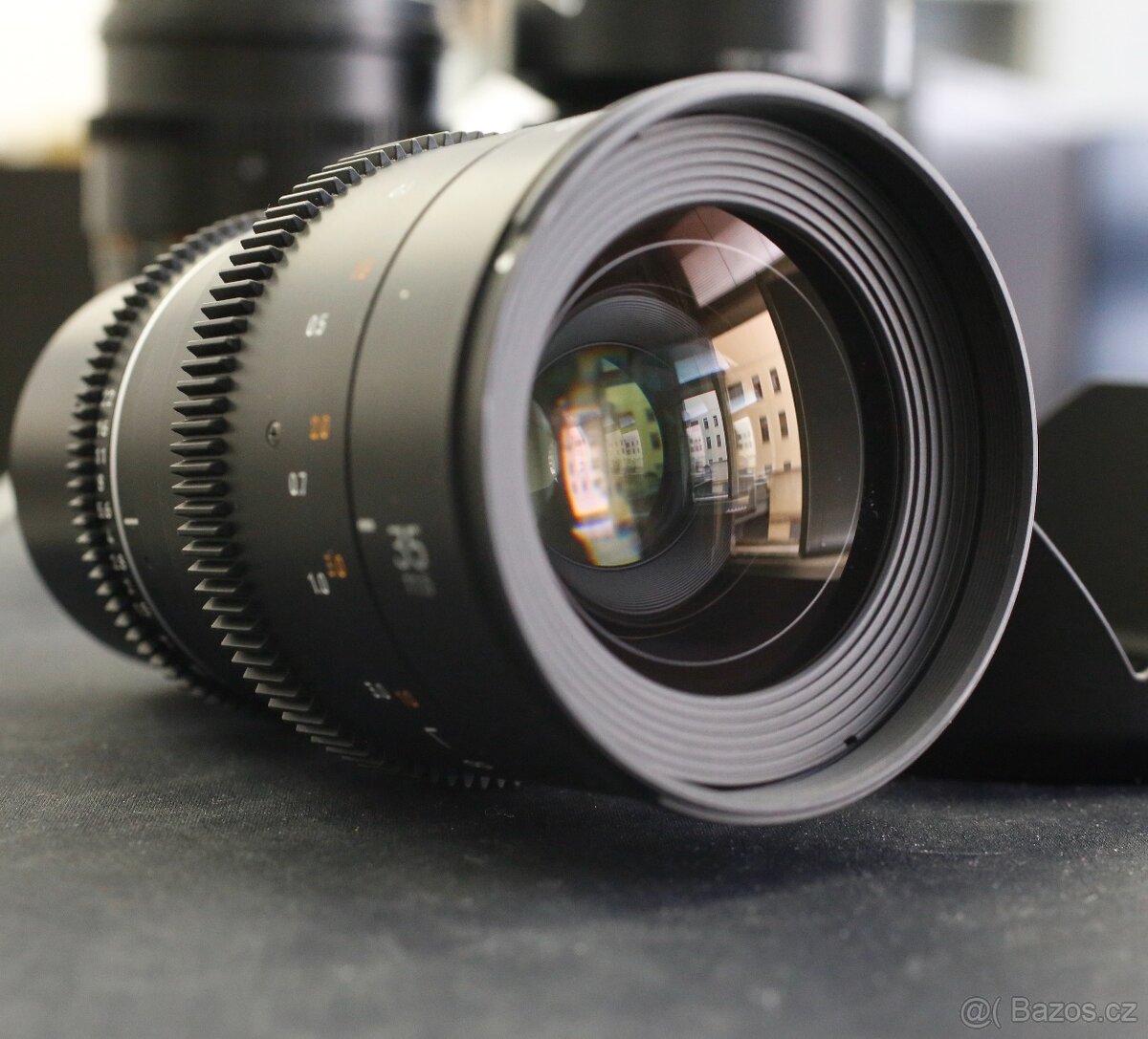 Samyang 14mm, 35mm, 85mm. Objektivy Sony E