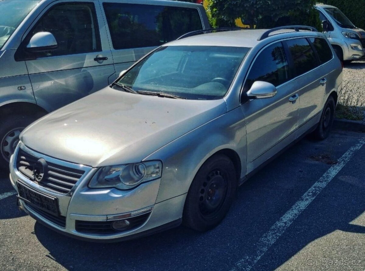 Vůz na náhradní díly VW Passat B6 kombi 2006 BKP HDV LA7W