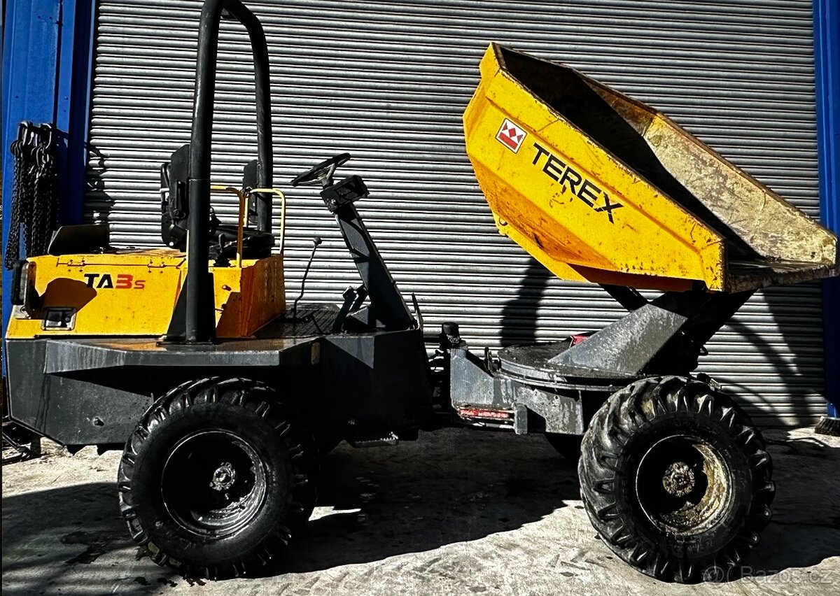 3tunový dumper s otočí TEREX TA3S