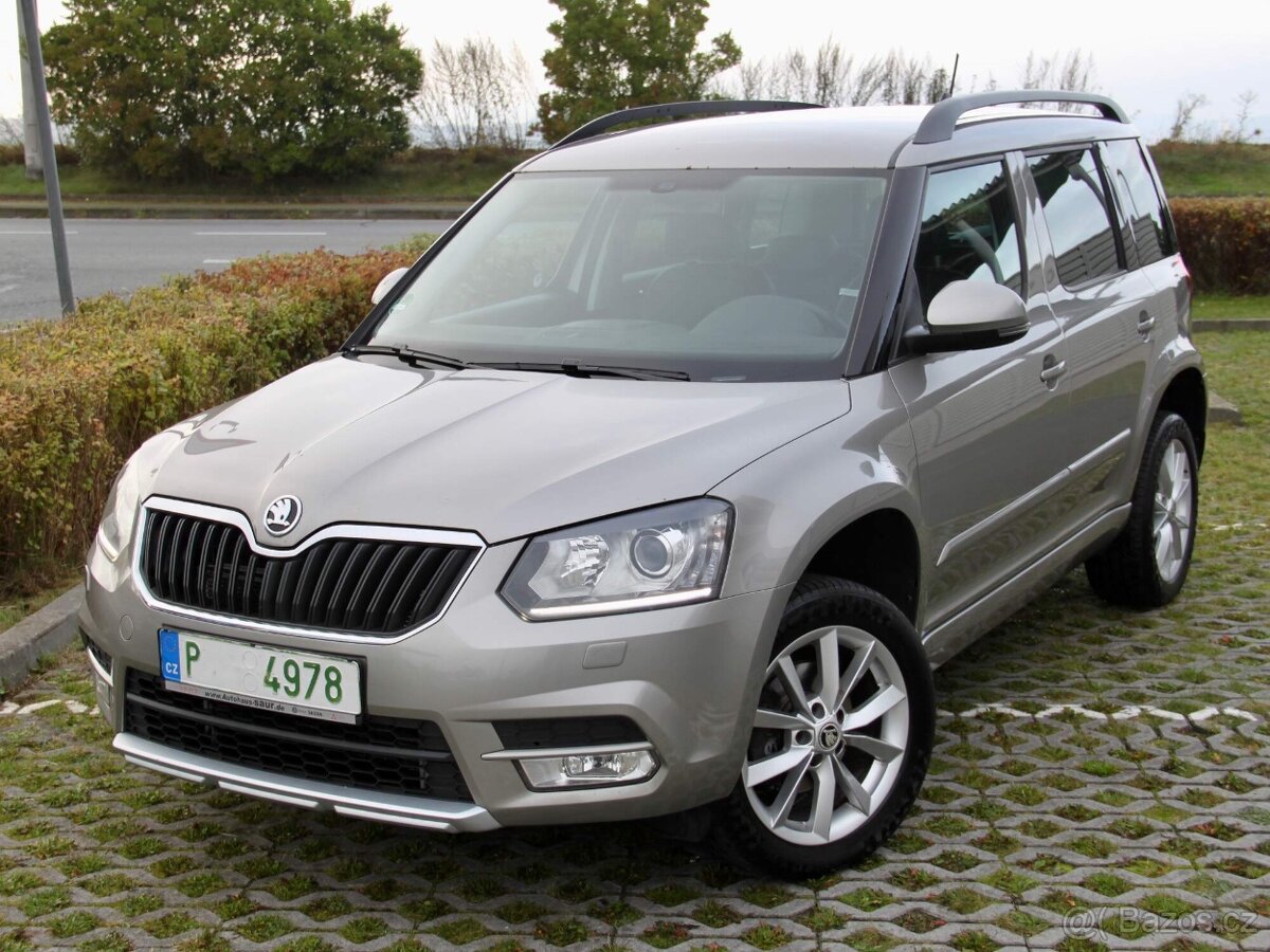 YETI ,2.0Tdi-103kw/DSG,4x4,Columbus,KESSY,Kamera,Výhřev.Okno