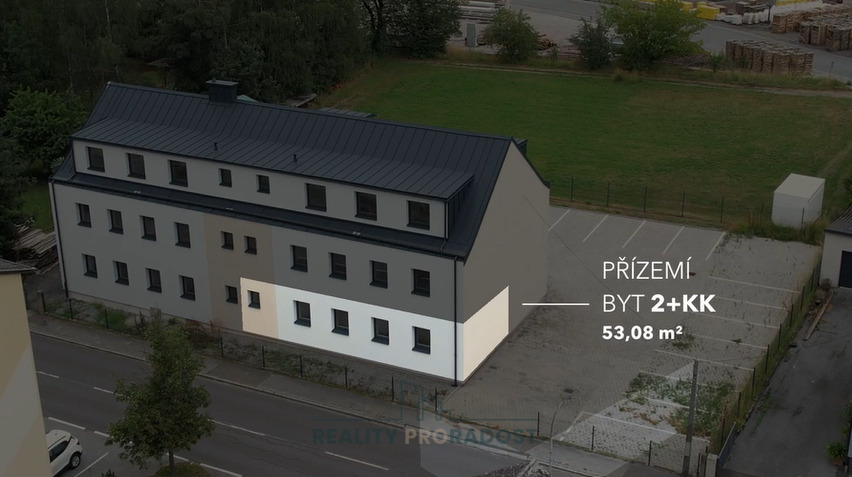 Byt 2+KK 53,08 m² v obci Groß Siegharts - Rakousko