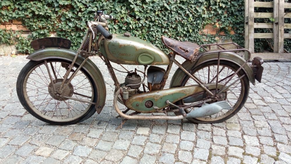 Francouzský motocykl Alcyon 30 léta