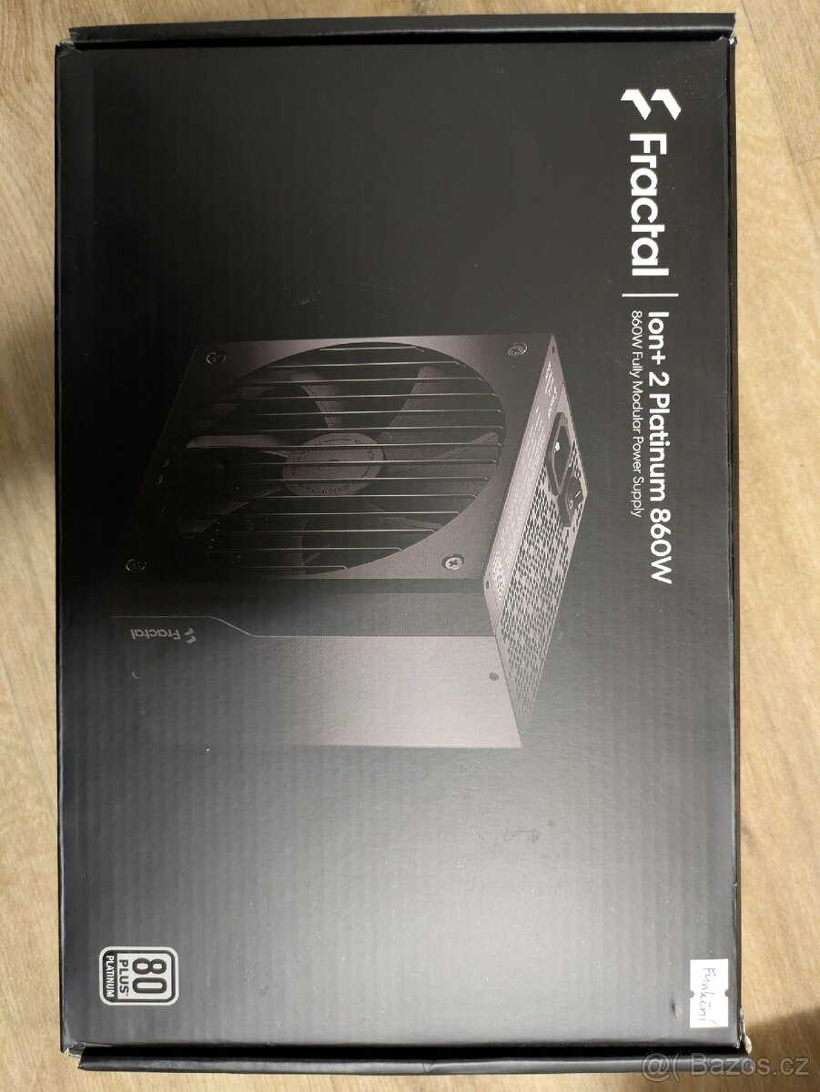 Fractal Design Ion+ 2 Platinum 860W, PC 4600Kč