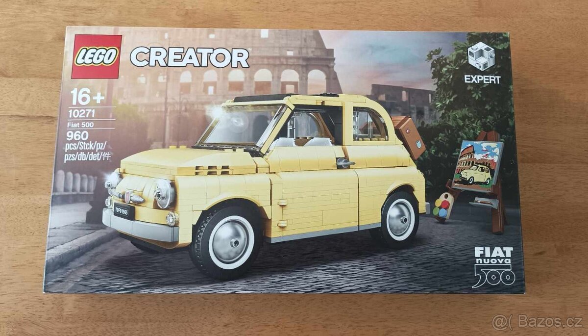 LEGO 10271, Fiat 500 ze série Creator