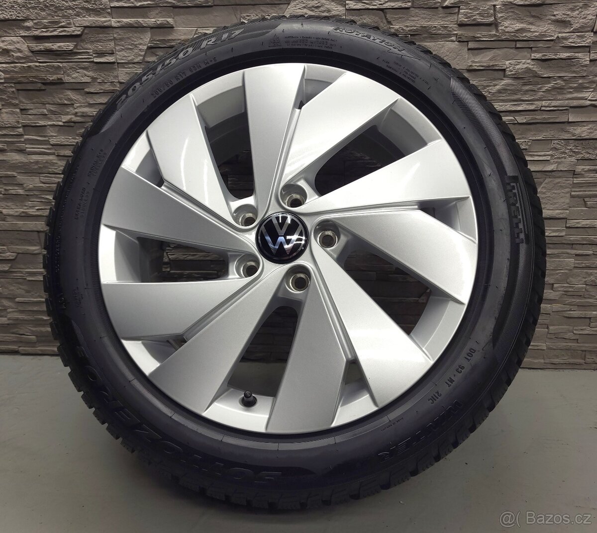 17" Originál VW Belmont Golf 8 5x112 NOVÁ ZIMNÍ SADA