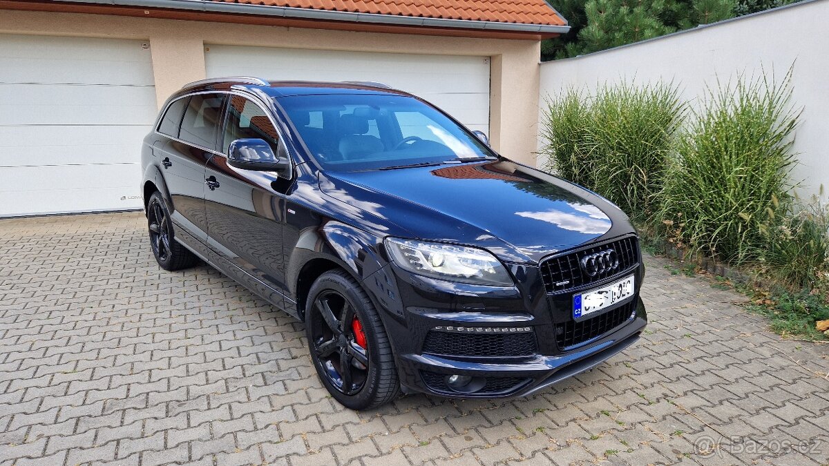 Audi Q7 3.0 TDi 176kw S-line - Facelift, Bixenon, CZ původ