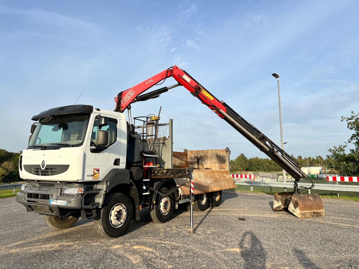 Renault Kerax 430 DXi - 8x4 – Sklápěč S3 + Bordmatik + HR-Fa