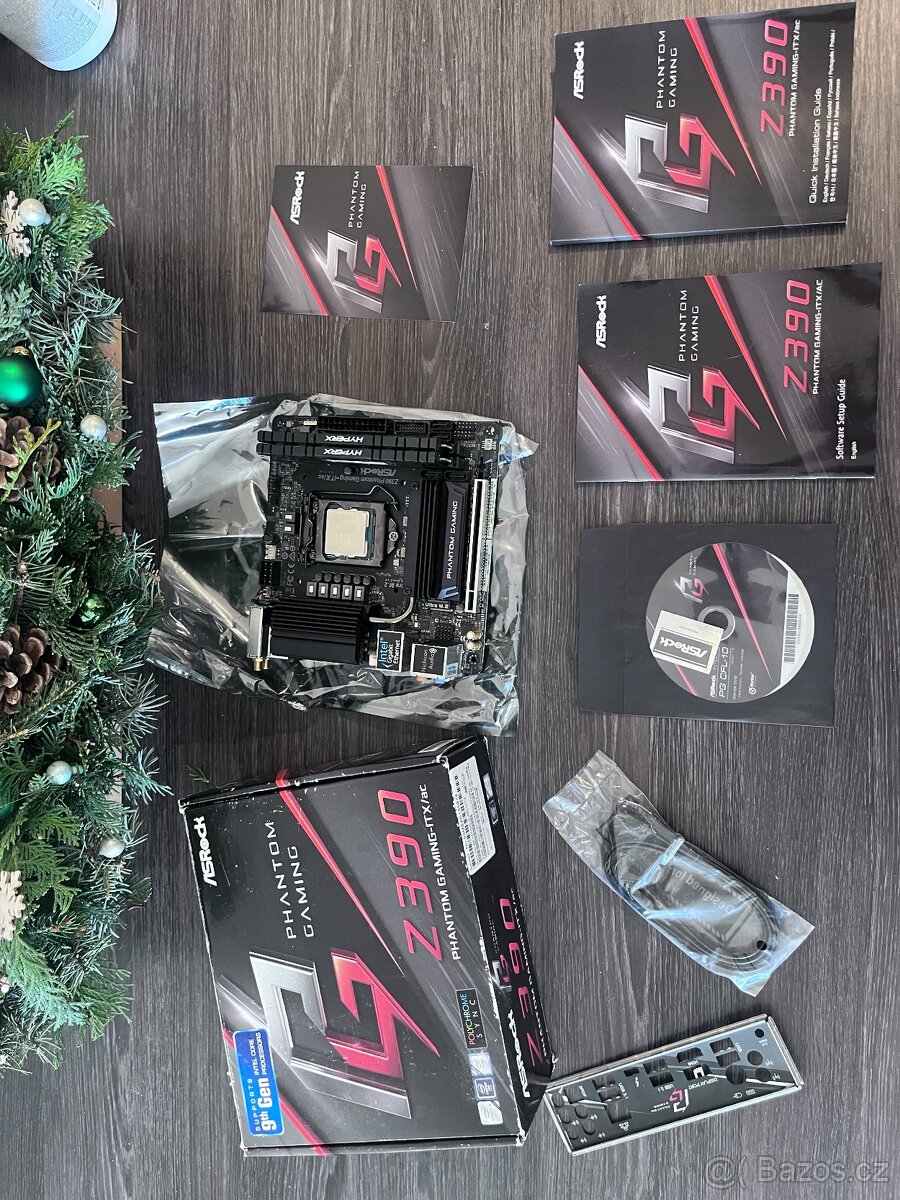 ASRock Z370 phantom gaming itx + i7 9700kf + 32gb Ram