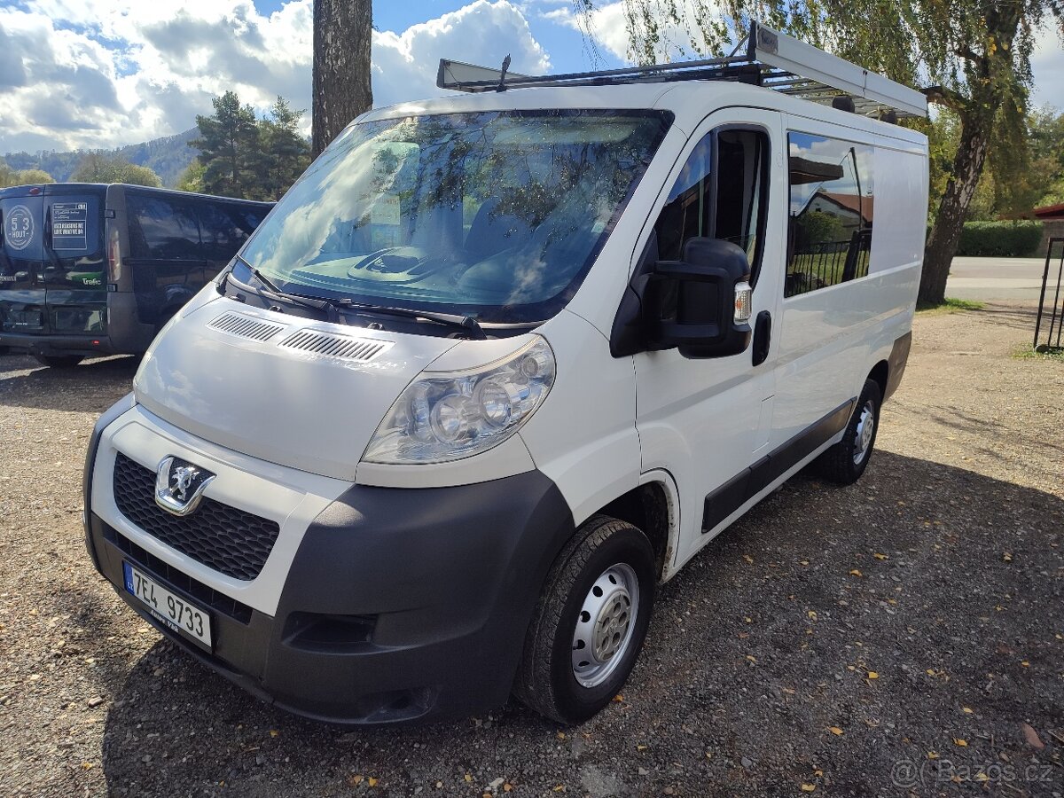 Peugeot Boxer 2.2 HDi 81kw tažné klima 6míst DPH