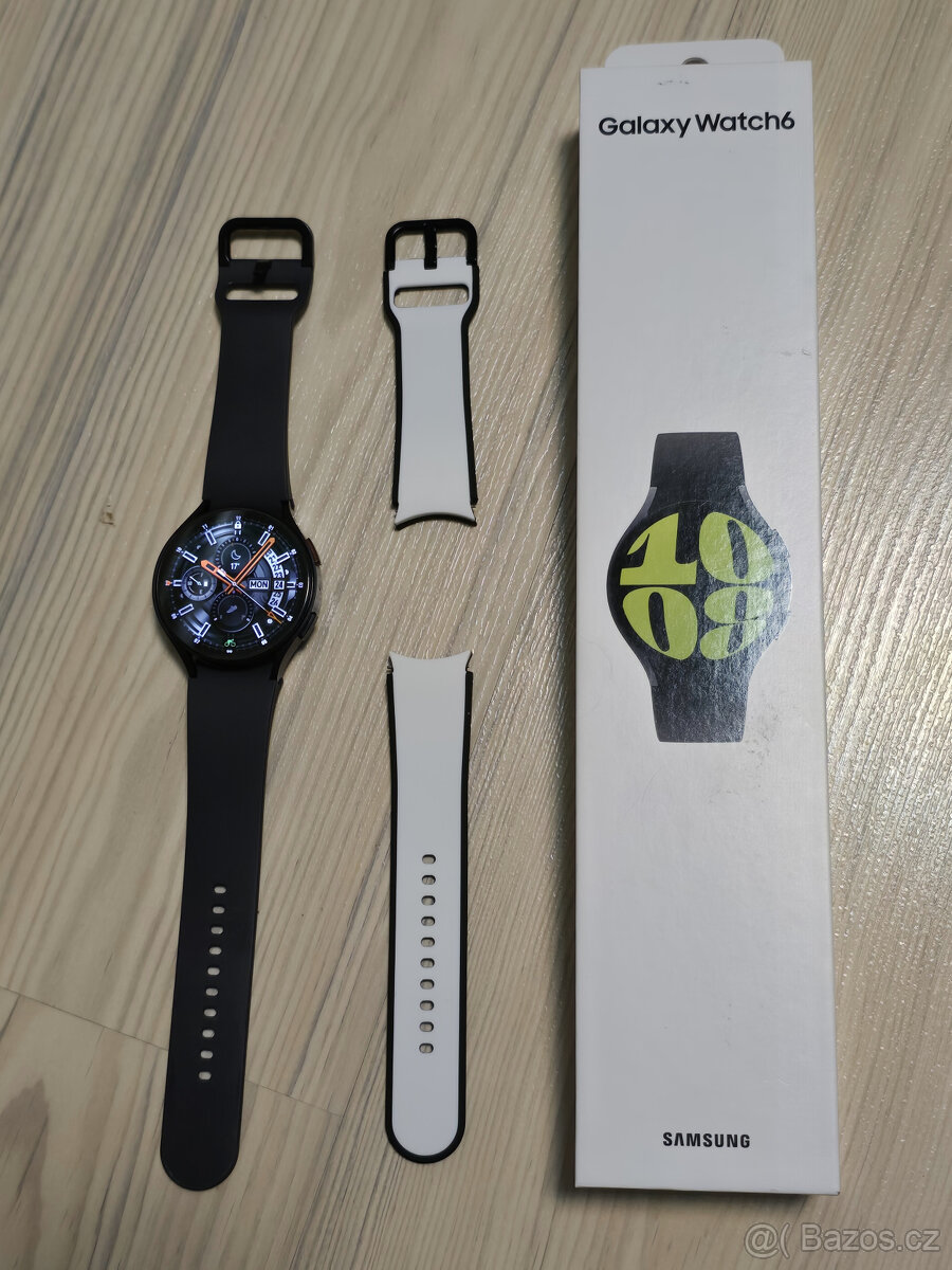 Samsung Galaxy Watch 6 44mm grafitové (jak NOVÉ )