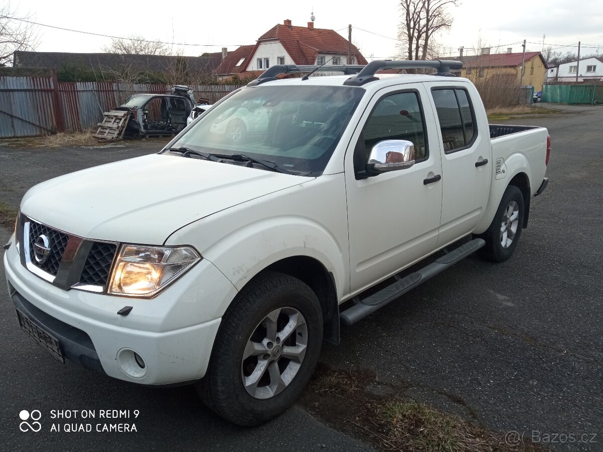 Prodám Nissan Navara D40 4x4 2,5 nafta 126 KW rv-09