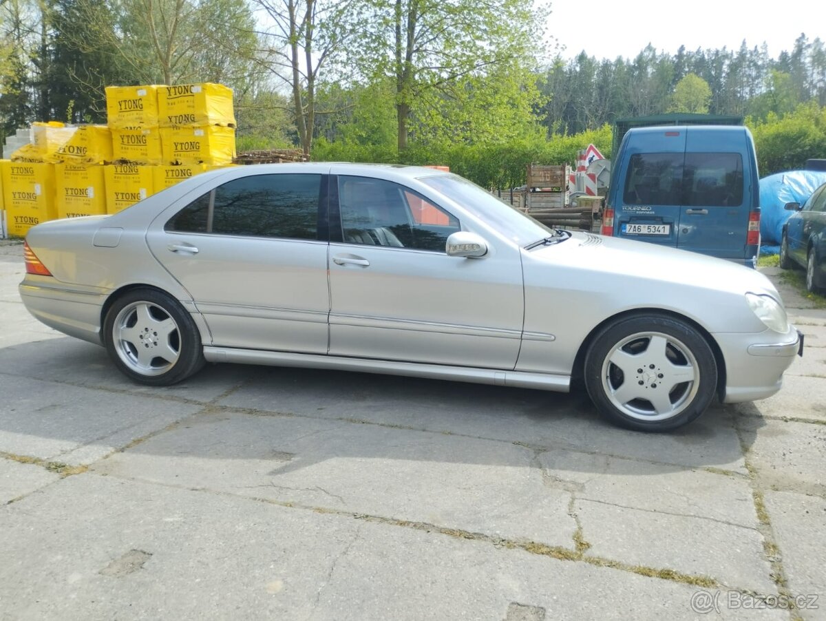 AMG S55 Long 2000 krásné nebourané německá verze po servisu