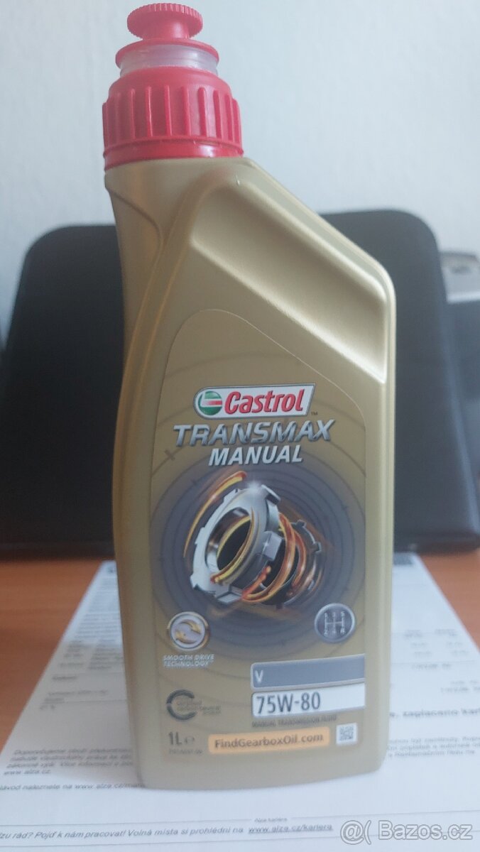 Castrol Transmax manual V 75W/80 0,5 litru