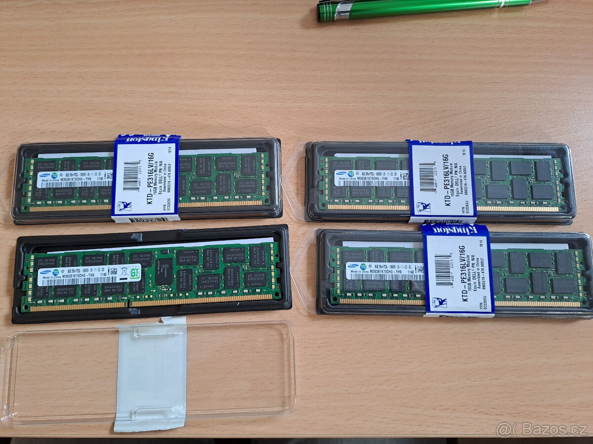 4x 8GB RAM DDR3 1333MHz - M393B1K70DH0-YH9