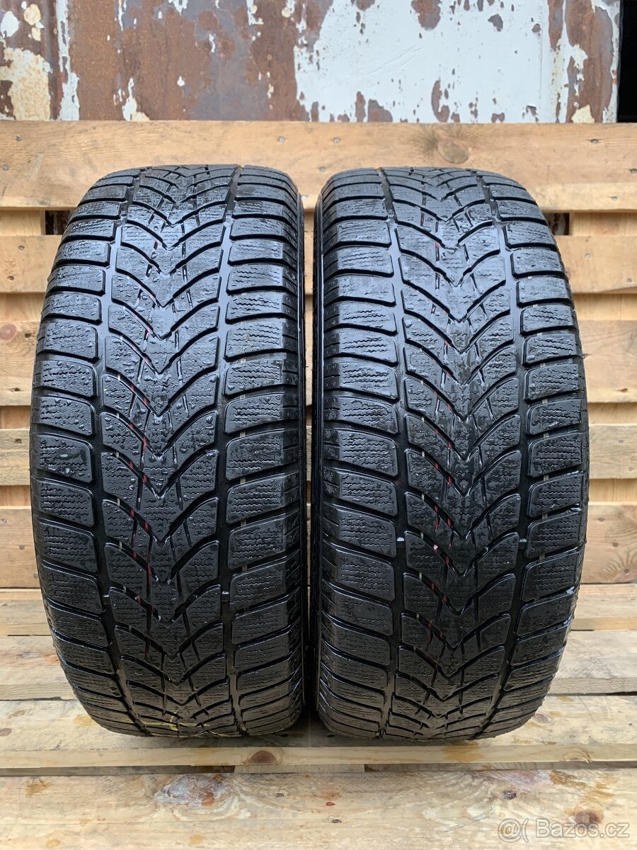 2ks 205/55/16 Dunlop 2017/91H/zimní pneu 5.5m