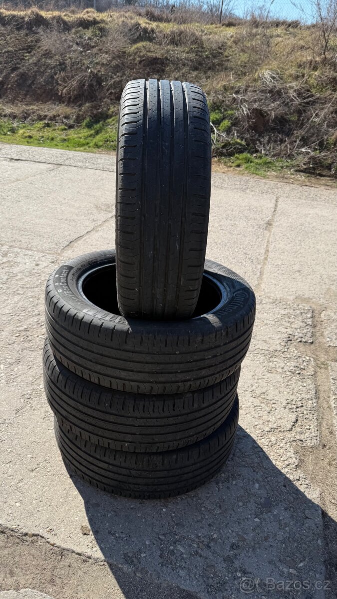 Prodám sadu letních pneu Continental 205/55 R17 95V