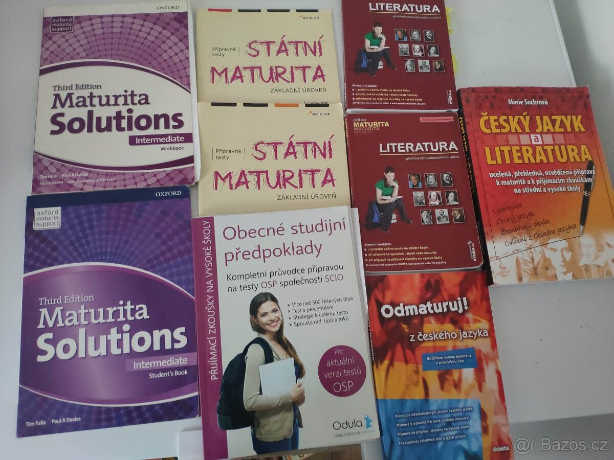 Učebnice maturita, Scio testy, studijní předpoklady