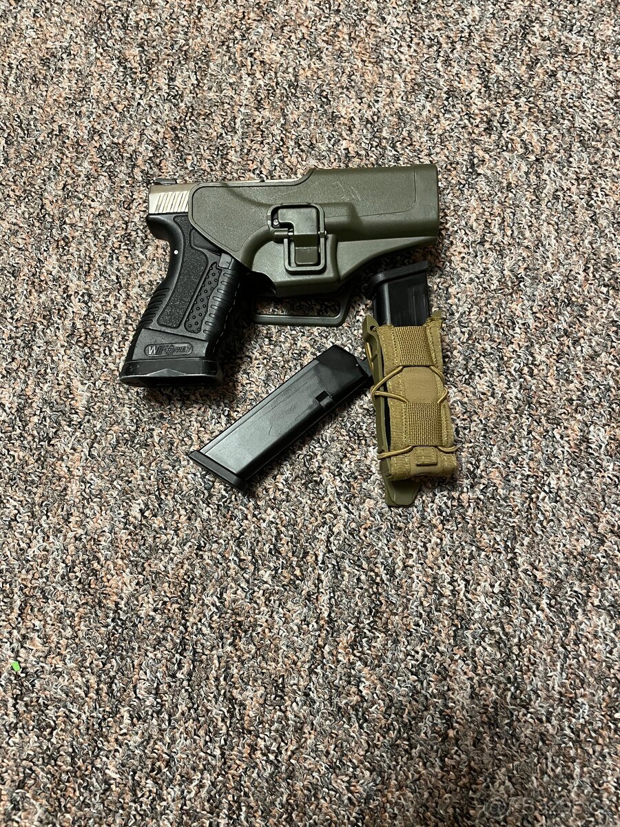 Airsoftová pistole GP1799 T7 - GBB Moderní replika (Glock17)