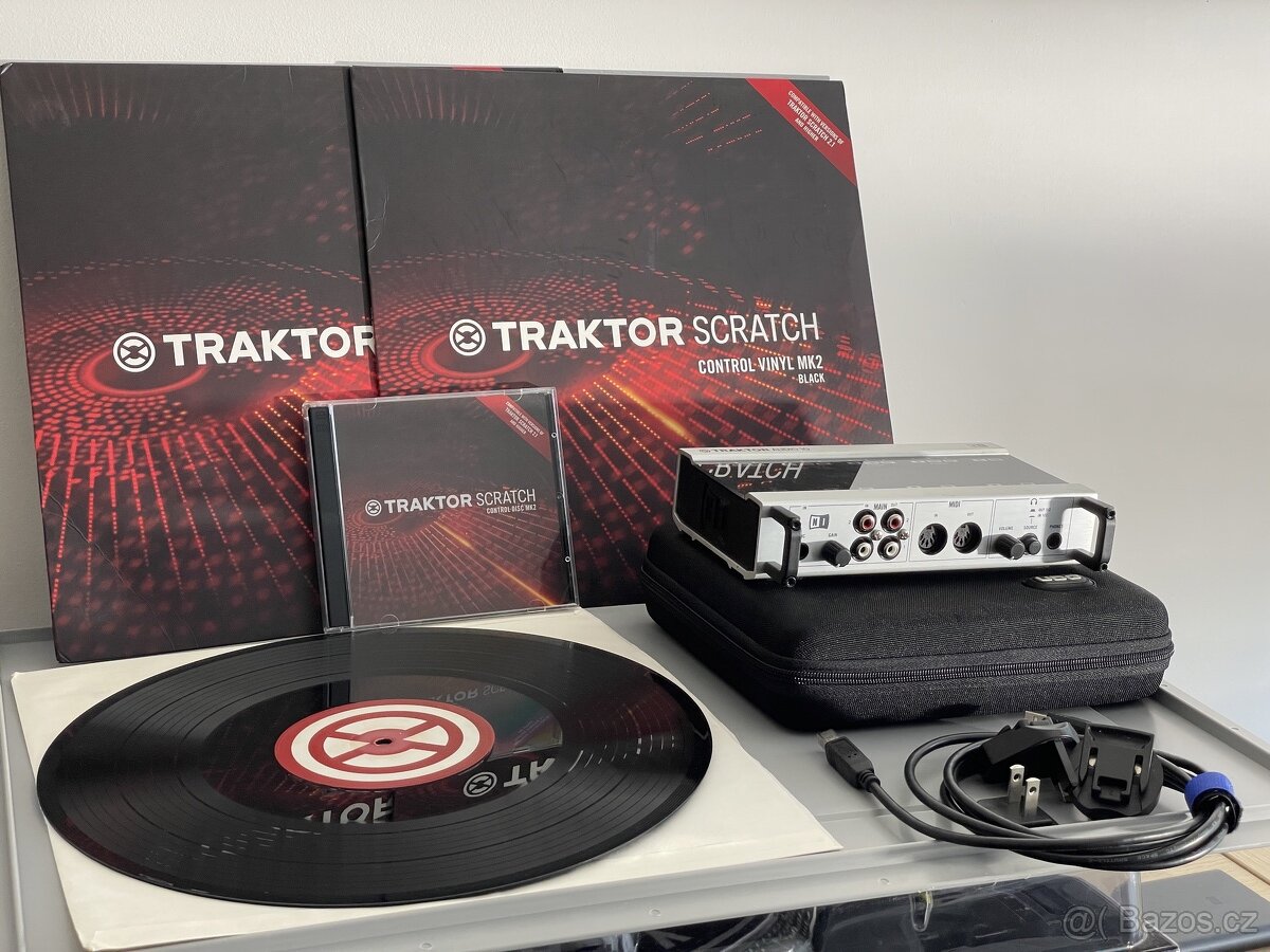 DVS NI Traktor Scratch A10 + Ortofon Concorde Digital MKII