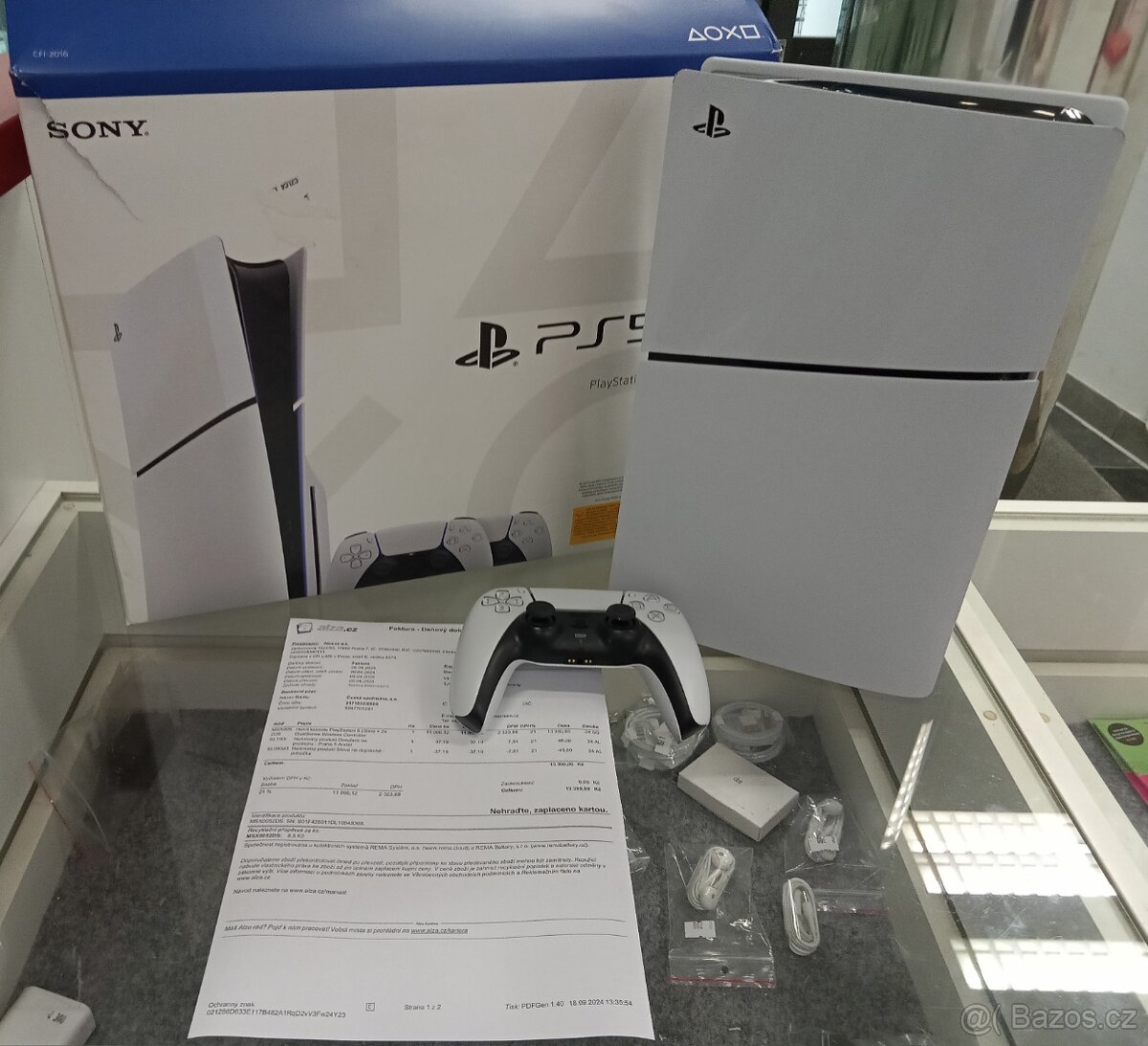 Playstation 5 PS5 Slim záruka 4/2026 ALZA