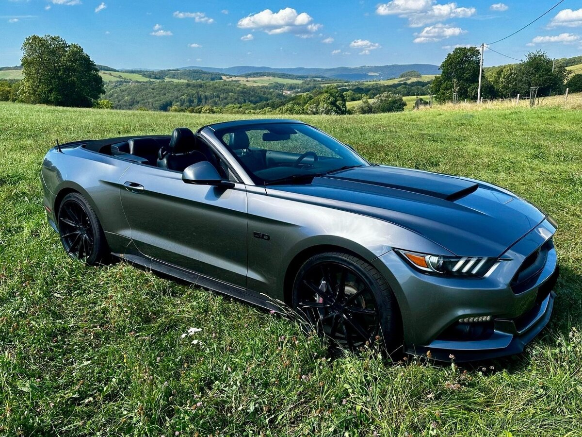 FORD MUSTANG GT 5.0 V8 EU - CABRIO,KOUPENO V ČR,MOŽNÁ VÝMĚNA