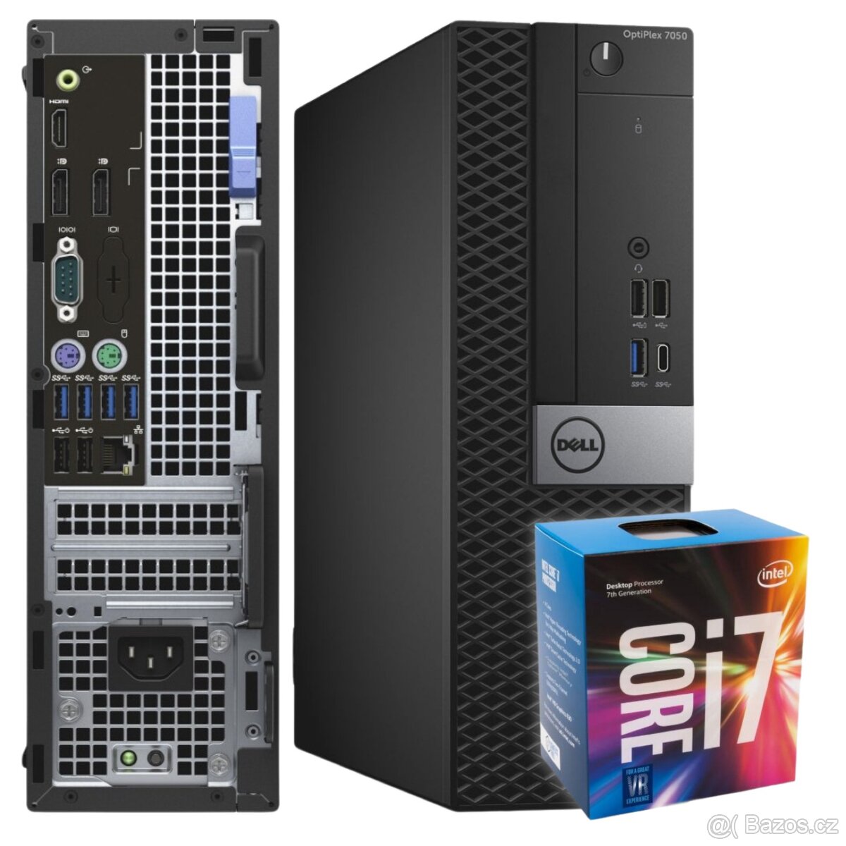 Dell Optiplex-i7 7700-64GB DDR4-2TB NVMe-4TB SSD-GT1030-W11