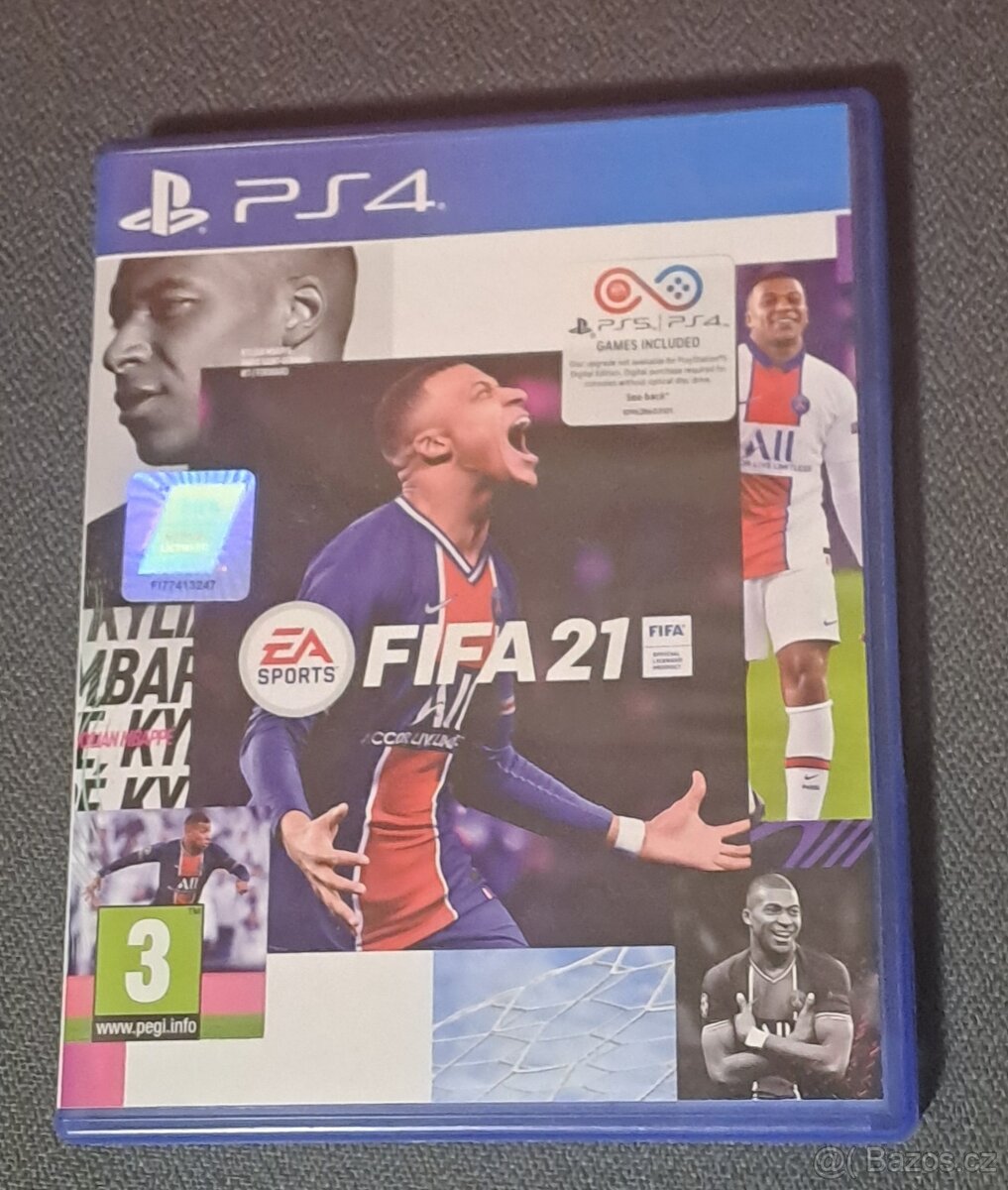 Prodám Fifu 21 na PS4