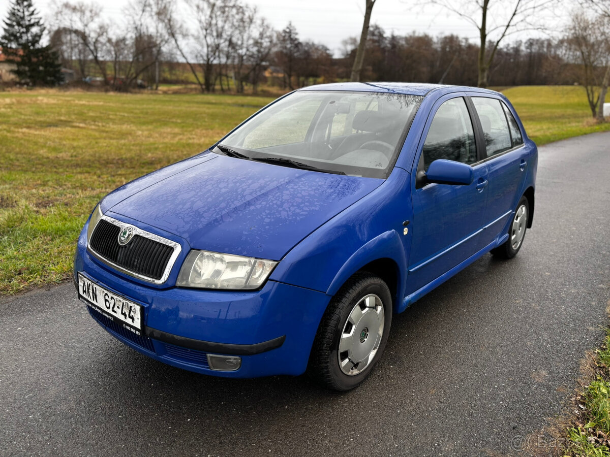 Škoda Fabia 1 1.4MPi 50kW, Zimní pneu, Nové v CZ