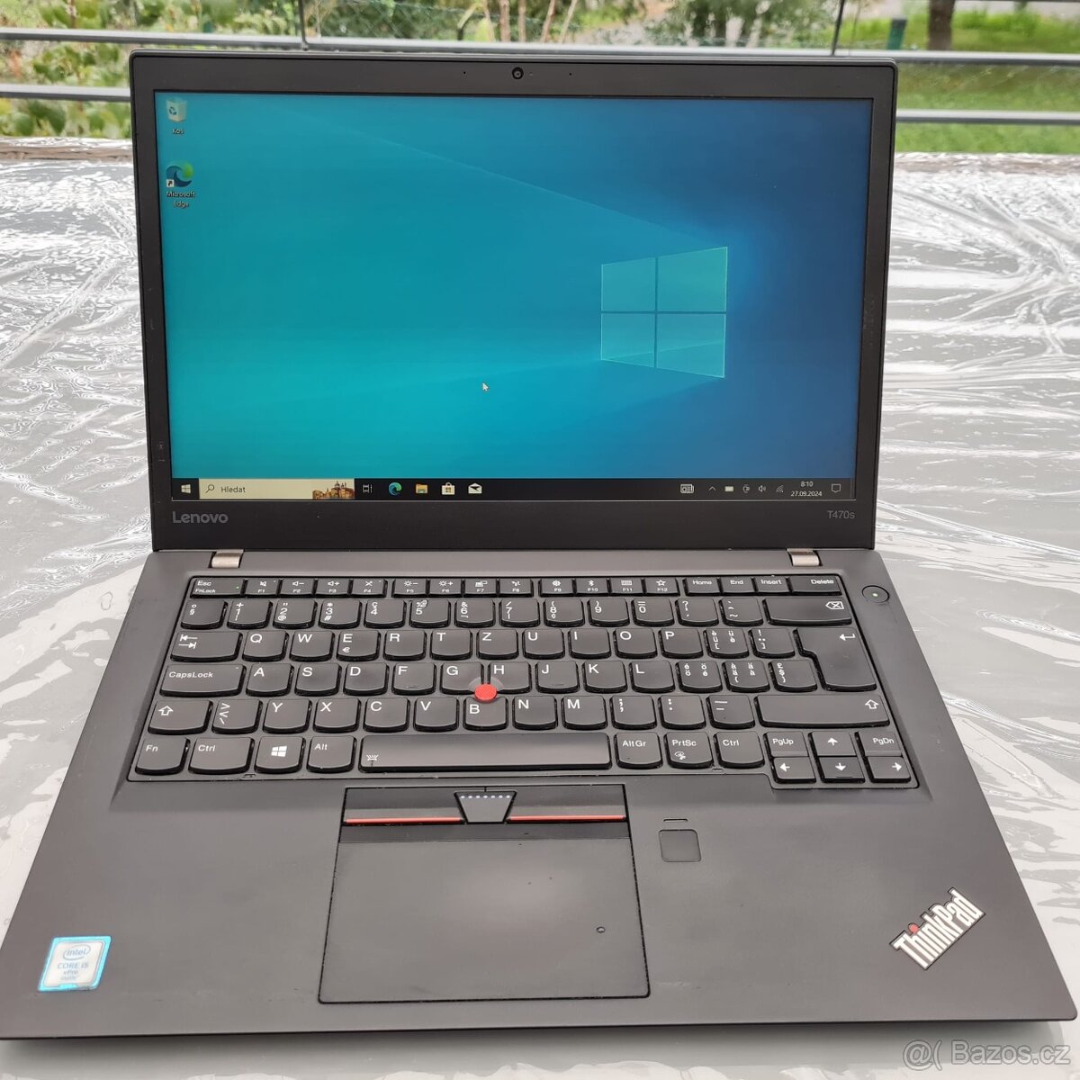 Dotykový Notebook Lenovo T470s / 12GB RAM / SSD 256GB /i5/