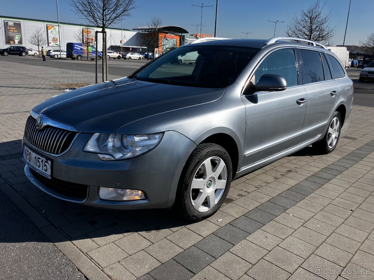 Škoda Superb II 2,0 TDI 4x4 2010 Tažné Bluetooth výhřev xen.