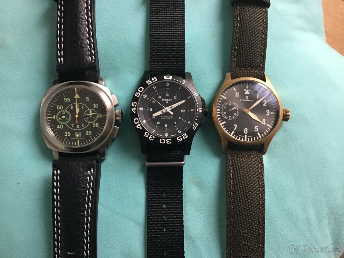 Traser prodano/steinhart/moscow classic /casio