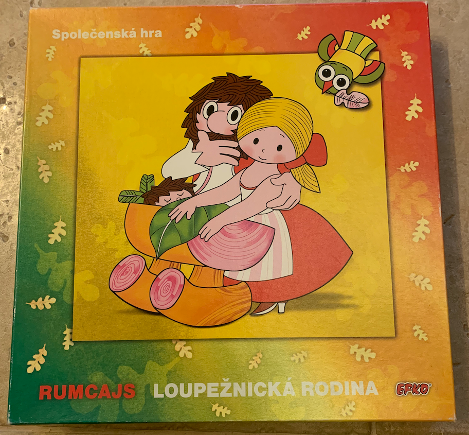 Spoločenská dětská stolová hra - RUMCAJS-Loupežnická rodina